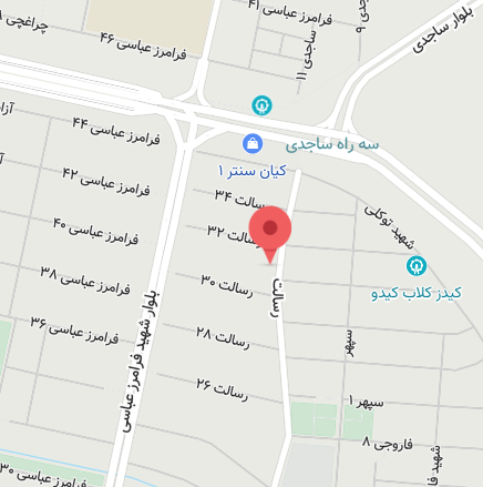 نقشه هنرستان پسرانه
